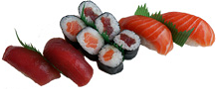 Sushi mix zalm en tonijn klein